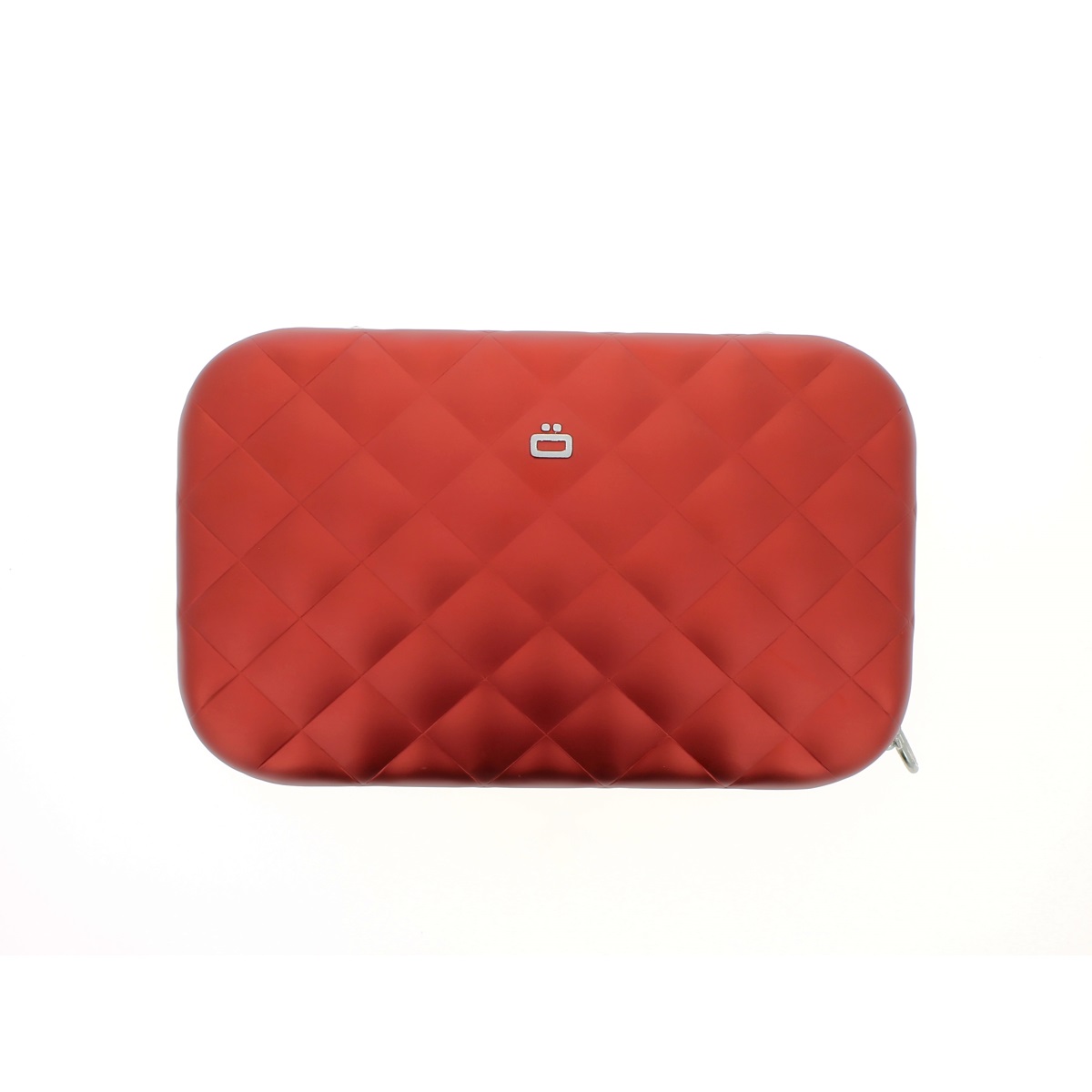 OGON Aluminum Clutch Quilted Lady Bag - Red